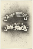Artist: WORSTEAD, Paul | Title: Starstruck | Date: 1981 | Technique: screenprint, printed in black ink, from one stencil | Copyright: This work appears on screen courtesy of the artist