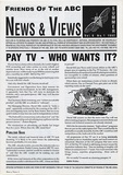 Artist: b'REDBACK GRAPHIX' | Title: b'Leaflet: News and Views' | Date: c1990 | Technique: b'offset-lithograph, printed in black ink'