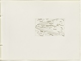 Artist: b'JACKS, Robert' | Title: b'not titled [abstract linear composition]. [leaf 41 : recto]' | Date: 1978 | Technique: b'etching, printed in black ink, from one plate'