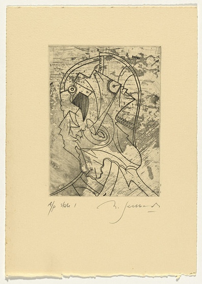 Artist: b'SELLBACH, Udo' | Title: b'not titled' | Date: 1960-80 | Technique: b'etching'