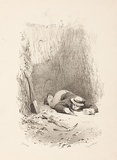 Artist: GILL, S.T. | Title: Nuggetting. | Date: 1852 | Technique: lithograph, printed in black ink, from one stone