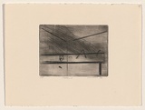 Title: b'Table 2' | Date: 1976 | Technique: b'drypoint, printed in black ink, from one perspex plate'