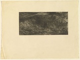 Artist: b'Halpern, Stacha.' | Title: b'not titled [Abstraction]' | Date: (1958) | Technique: b'etching, printed in black ink, from one plate'