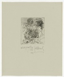 Artist: SELLBACH, Udo | Title: not titled | Date: 1960-80 | Technique: etching