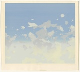 Artist: b'Storrier, Tim.' | Title: b'The sky of Asia.' | Date: 1976 | Technique: b'screenprint, printed in colour, from six stencils'