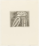 Artist: b'LEACH-JONES, Alun' | Title: b'The Welsh suite (#3)' | Date: October 1991 | Technique: b'etching, printed in black ink with plate-tone, from one plate' | Copyright: b'Courtesy of the artist'