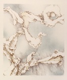 Artist: b'RICHARDSON, Berris' | Title: b'Sea change' | Date: 1975 | Technique: b'lithograph, printed in colour, from three stones [or plates]'