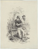 Artist: GILL, S.T. | Title: Interesting statement - on quality of washing stuff. | Date: 1852 | Technique: lithograph, printed in black ink, from one stone