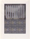 Artist: MADDOCK, Bea | Title: How do you know when a shadow is in a different region?. | Date: 1970, October | Technique: screenprint, printed in colour, from six stencils