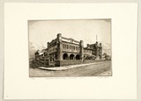 Artist: PLATT, Austin | Title: Methodist Ladies College, Burwood | Date: 1934 | Technique: etching, printed in black ink, from one plate