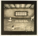 Artist: b'RICHARDSON, Berris' | Title: b'Ojo Calliente. Interior I' | Date: 1983 | Technique: b'lithograph, printed in colour, from three stones [or plates]'