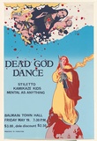 Artist: McMAHON, Marie | Title: Dead God dance | Date: 1978 | Technique: screenprint, printed in colour, from multiple stencils | Copyright: © Marie McMahon. Licensed by VISCOPY, Australia