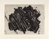Artist: Ely, Bonita. | Title: Berlin Berlin | Date: 1990 | Technique: etching and aquatint, printed in black ink, from one copper plate