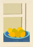 Artist: Merrett, Stewart. | Title: Citrus platter. | Date: 1986 | Technique: screenprint, printed in colour, from seven stencils