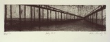 Artist: b'Kennedy, Helen.' | Title: b'Jetty no.1' | Date: 1992, July | Technique: b'etching, printed in black ink, from one plate'