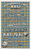 Artist: Lane, Leonie. | Title: Performance Arts Ball...Albert Palais. -Sydney's coolest ballroom. | Date: (1980) | Technique: screenprint, printed in colour, from three stencils | Copyright: © Leonie Lane