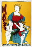 Artist: b'ACCESS 11' | Title: b'Mass.' | Date: 1992, August | Technique: b'screenprint, printed in colour, from four stencils'