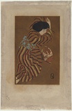 Artist: Nimmo, Lorna. | Title: Kimono | Date: 1940 | Technique: linocut, printed in colour, from five blocks