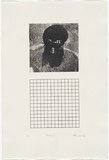 Artist: MADDOCK, Bea | Title: Head II | Date: , January | Technique: photo-etching and line-engraving, printed in black ink, from two plates
