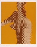 Artist: b'Rose, David.' | Title: b'Figure I' | Date: 1972 | Technique: b'screenprint, printed in colour, from multiple stencils'