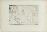 Artist: WALKER, Murray | Title: The seven deadly sins. | Date: 1975 | Technique: etching, printed in black ink, from one plate