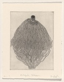 Artist: b'HALL, Fiona' | Title: b'Algal bloom' | Date: 1999, October | Technique: b'etching, printed in black ink, from one plate' | Copyright: b'\xc2\xa9 Fiona Hall'