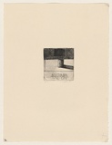 Title: Nocturnal still-life | Date: 1976 | Technique: etching, printed in black ink, from one plate