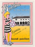 Artist: b'Gee, Angela.' | Title: b'Matilda at the beach.' | Date: 1981 | Technique: b'screenprint, printed in colour, from four stencils' | Copyright: b'Courtesy of Angela Gee'