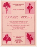 Artist: UNKNOWN | Title: Ladies Rooms - documentary Filmakers' Cooperative. | Date: 1977-79 | Technique: screenprint