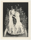 Artist: b'Sibley, Andrew.' | Title: b'Nature carpet' | Date: 1997 | Technique: b'etching and aquatint, printed in black ink with plate-tone, from one plate'