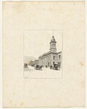 Title: Prahran town hall, Victoria | Date: 1886-88 | Technique: wood-engraving, printed in black ink, from one block