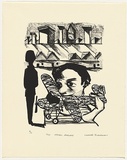Artist: Blackman, Charles. | Title: The model airplane. | Date: 1984 | Technique: screenprint, printed in black ink, from one stencil