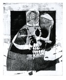 Artist: b'Lyons, Trevor.' | Title: b'Locale of the Personna' | Date: 1988 | Technique: b'etching and aquatint, printed in black ink, from one plate'