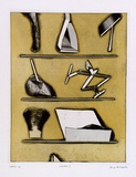 Artist: b'BALDESSIN, George' | Title: b'Emblems II.' | Date: 1976 | Technique: b'colour etching and aquatint'