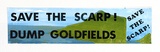Artist: LITTLE, Colin | Title: Save the Scarp | Technique: screenprint, printed in colour, from multiple stencils