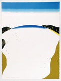 Artist: b'Rose, David.' | Title: b'Bateau Bay I' | Date: 1973 | Technique: b'screenprint, printed in colour, from multiple stencils'