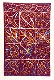 Artist: b'SHEARER, Mitzi' | Title: b'Book cover design' | Date: 1978 | Technique: b'linocut, printed in colour, from four blocks'