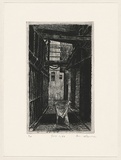 Artist: b'AMOR, Rick' | Title: b'Still life.' | Date: 1992 | Technique: b'etching, printed in black ink, from one plate'