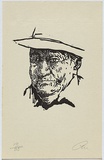 Artist: Millward, Clem. | Title: not titled. | Date: 1956-57 | Technique: linocut, printed in black ink, from one block