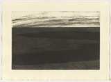 Artist: SELLBACH, Udo | Title: not titled [open bite cloud] | Date: c.1993 | Technique: etching and aquatint, printed in warm black ink, from one plate