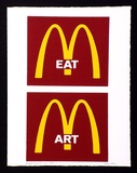 Artist: TIPPING, Richard | Title: Meat mart. | Date: 1992 | Technique: screenprint, printed in colour, from two stencils