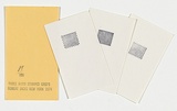 Artist: JACKS, Robert | Title: Three hand stamped grids New York. | Date: 1974 | Technique: rubber stamp print