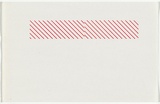Artist: JACKS, Robert | Title: Red diagonals. | Date: 1976 | Technique: offset printed booklet, printed in red ink