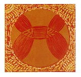 Artist: SHEARER, Mitzi | Title: The wheel of fortune | Date: 1977 | Technique: linocut, printed in colour, from three blocks