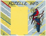 Artist: b'Robertson, Toni.' | Title: b'Rozelle info.' | Date: 1979 | Technique: b'screenprint, printed in colour, from multiple stencils' | Copyright: b'\xc2\xa9 Toni Robertson'