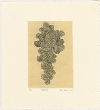 Artist: b'Watson, Judy.' | Title: b'Dispersal' | Date: 2000 | Technique: b'etching, printed in black ink, from one plate'