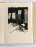 Artist: b'Arthur, Jay.' | Title: b'The green chair.' | Date: 1988, 15 November | Technique: b'photo-lithograph, printed in black'