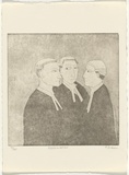 Artist: b'Dickerson, Robert.' | Title: b'Conciliation.' | Date: 1988 | Technique: b'etching and aquatint, printed in black ink, from one zinc plate'