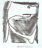 Artist: NORTHE, John | Title: (Fish) | Date: 1991, July | Technique: lithograph, printed in black ink, from one stone | Copyright: Courtesy of Arts Project Australia