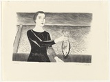 Artist: b'Walker, Deborah.' | Title: b'Christmas' | Date: 1985 | Technique: b'lithograph, printed in black ink, from one stone' | Copyright: b'\xc2\xa9 Deborah Walker. Licensed by VISCOPY, Australia'